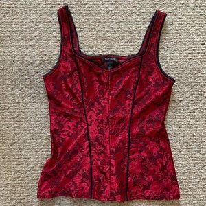 Pretty lace tank top